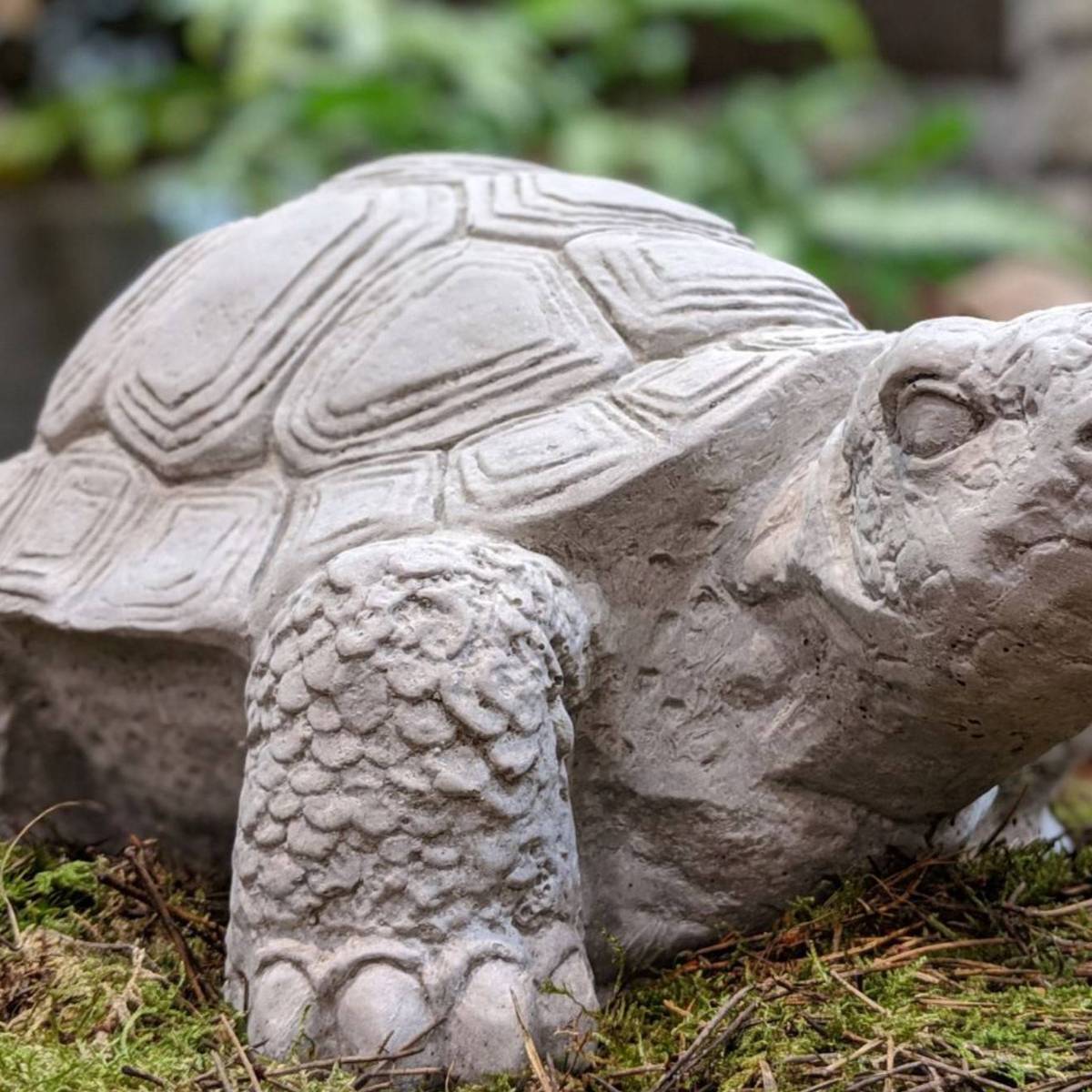 Schildkröte aus Steinguss