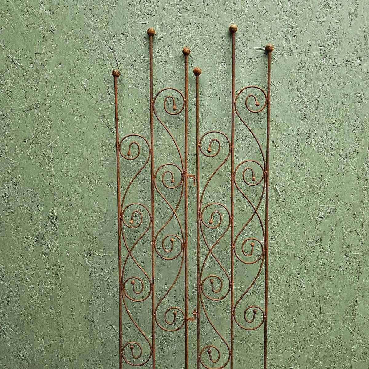 Rankhilfe aus Rosteisen, 158 cm 