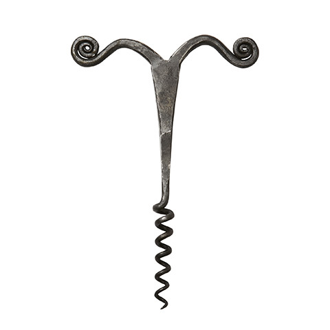 Tire-bouchon Déco En Métal Argenté - Sans Marque - Bon état