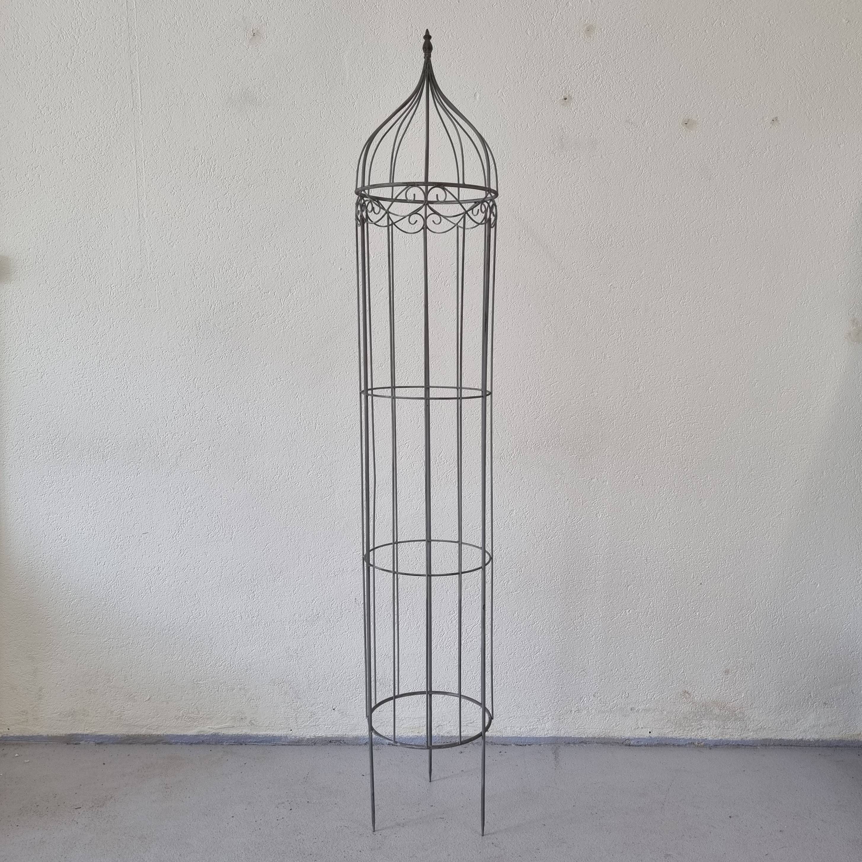 Rankhilfe aus Metall, 184 cm
