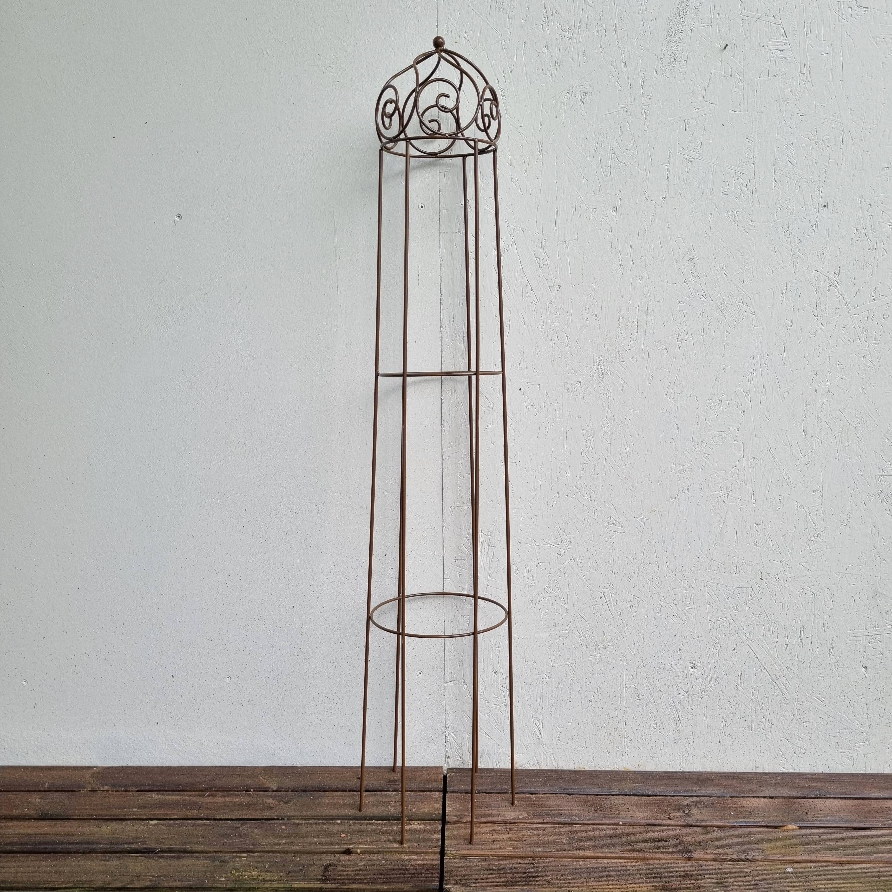 Rankhilfe aus Metall, 141 cm