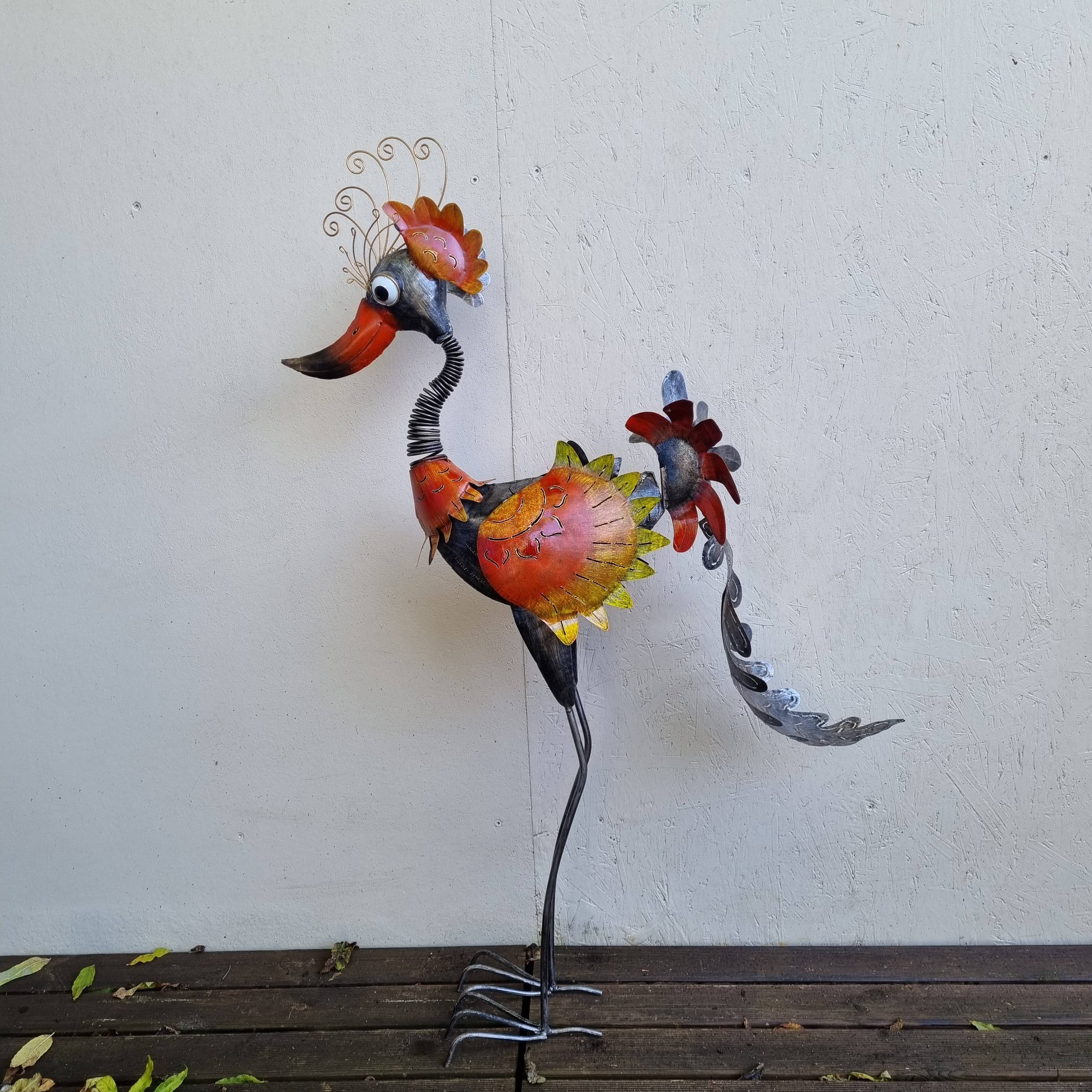 Vogel aus Metall, 118 cm